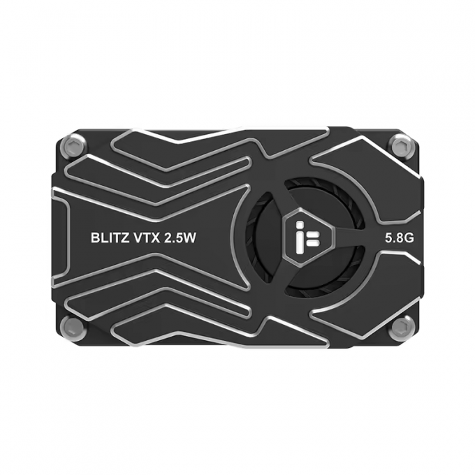 2.5W VTX 5.8Ghz 40CH Spare Parts for FPV Drone VS RUSH FPV TANK SOLO 2.5W Built-in Microphone MMCX Interface Drones Accessories 2